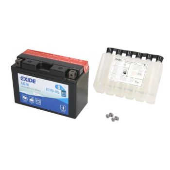 EXIDE Akumulator motocyklowy EXIDE YT9B-BS 12V 8Ah 110A L+
