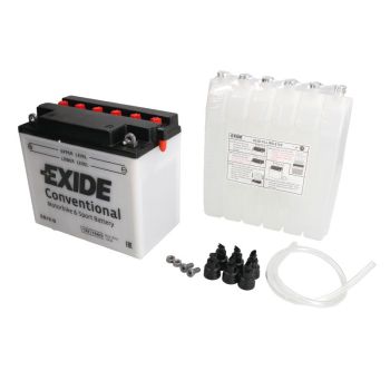 EXIDE Akumulator motocyklowy EXIDE YB16-B 12V 19Ah 190A L+