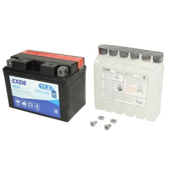 EXIDE Akumulator motocyklowy EXIDE YTZ14-BS 12V 11,2Ah 205A L+