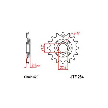 Esimene hammasratas JT 284.15
