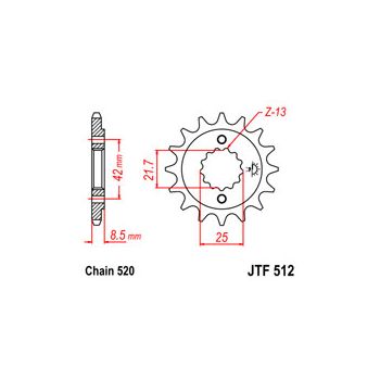 Esimene hammasratas JT 512.15