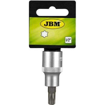 1/2" TORX PADRUNOTSIK LÜHIKE T40. SATIN CR-VAN. RIPUTUSPAKEND JBM