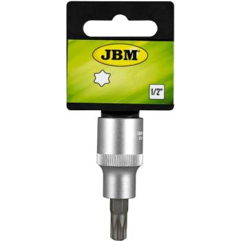 1/2" TORX PADRUNOTSIK LÜHIKE T100. SATIN CR-VAN. RIPUTUSPAKEND JBM