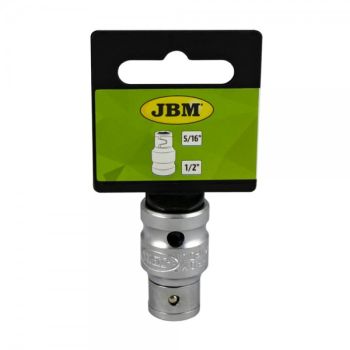 1/2" ADAPTER 8MM/(5/16") KUUSKANT OTSIKUTE KEERAMISEKS. SATIN CR-VAN BM