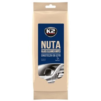 K2 NUTA GLASS CLEANER WIPES KLAASIPUHASTUSLAPID 24TK
