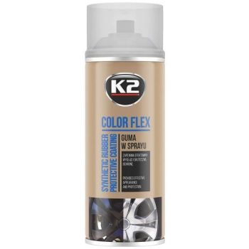 K2 COLOR FLEX EEMALDATAV KUMMISPREI LÄBIPAISTEV 400ML/AE