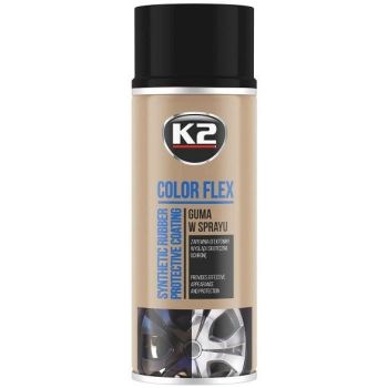 K2 COLOR FLEX EEMALDATAV KUMMISPREI LÄIKIV MUST 400ML/AE