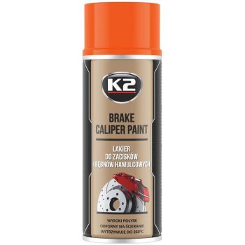 K2 BRAKE CALIPER PAINT +260°C KUUMAKINDEL VÄRV ORANZ 400ML/AE