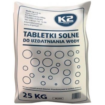 K2 SALT TABS SOOLATABLETID VEEPEHMENDUSSÜSTEEMILE 25KG
