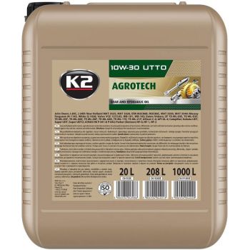 K2 TEXAR 10W40 20L UTTO (HÜDRAULIKA+KAST)