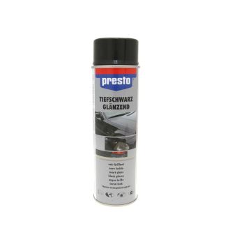 rallye sprei värv Presto must läikiv 500ml