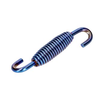 exhaust spring stainless steel titanium look 55mm head rotatable on both sides
