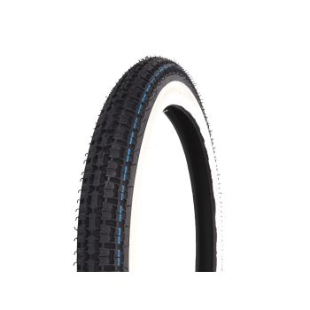 rehv Kenda K252 2.25-17 33L TT valge külg / valge külgsein