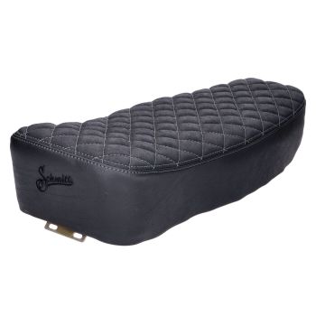 seat kit Schmitt diamond quilted, black / grey for Simson S50, S51, S70