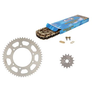 Afam keti komplekt 15/53 hammast(Switzerland) Aprilia RX50, SX50, Gilera RCR, SMT 06-10