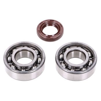 crankshaft bearing set Schmitt SKF, FKM Premium -C3- for Piaggio Ciao, Bravo, Boxer moped