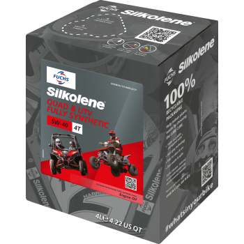Silkolene Quad ATV 5W-40 4L CUBE (4x4l)