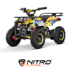 Laste ATV NITRO MOTORS 1000W 48V Torino Sport 6/6 MUD TIRE XL