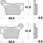 MOTOMASTER BRAKEPAD NITRO