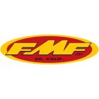 FMF 5 OVAL STKR(YEL/RED)