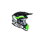 Just1 Helmet J-18 F Hexa Green Fluo/White/Titanium