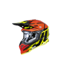 Just1 Helmet J-39 Poseidon Fluo Yellow/Red  Black