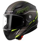 Kiiver LS2 FF353 Rapid II Rokku M.Black H-V Yellow-06