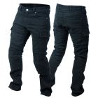 TIMELESS Bandit kevlar jeans, black, stretch, CE