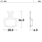Moto-Master Brakepads Racing 11 SX50 24-.. SX-E3/E5 23-.
