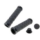 n8tive double lock-on grip set ROCK 130mm - grey