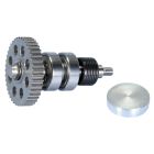 võidusõidu veepump Polini inox koos käiguga Piaggio 50cc LC jaoks