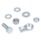 brake cable clamp plate set front / rear CiF for Piaggio Ciao, SI, Bravo, Boxer moped