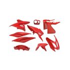 fairing kit EDGE 9-piece red for Yamaha Aerox, MBK Nitro