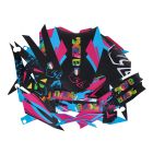 Starmoto Europe kleebiste komplekt must-roosa-sinine matt Aprilia RX50 2018- Euro4