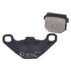 brake pads Malossi organic for Aprilia, Hyosung, Peugeot, Derbi, Piaggio, TGB