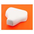 Saddle cover white for Peugeot 103 moped