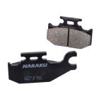 Naraku piduriklotsid orgaanilised Yamaha 660 YXR FAR/FAS Rhino (4x4), 700 YFM Raptor, 700 YFM RY