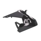 Piaggio kütusepaagi kate parem OEM must mudelitele Aprilia SX 50, RX 50 Euro4 2018-