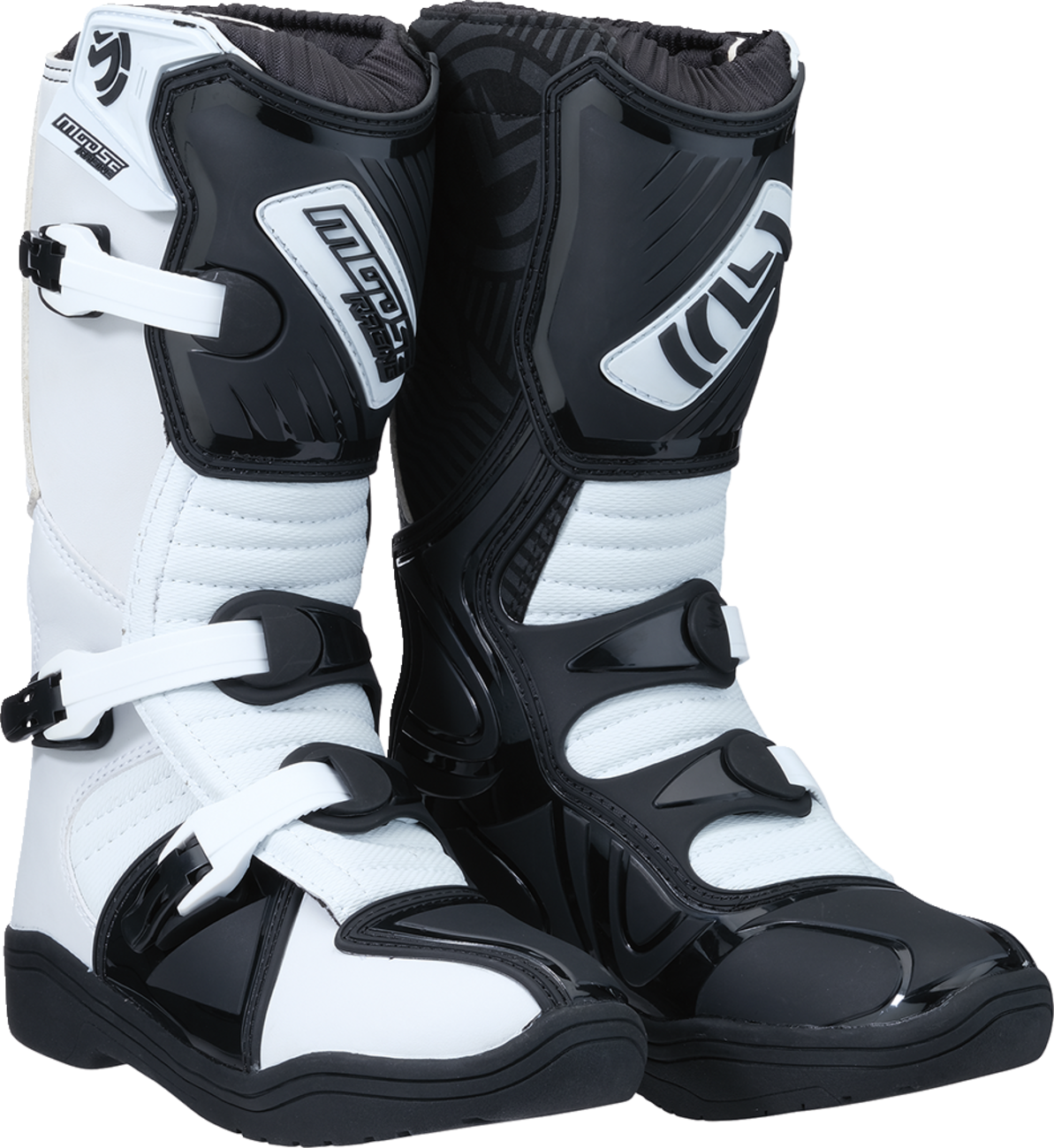 Saapad Moose Racing S18Y M1.3 WH/BK