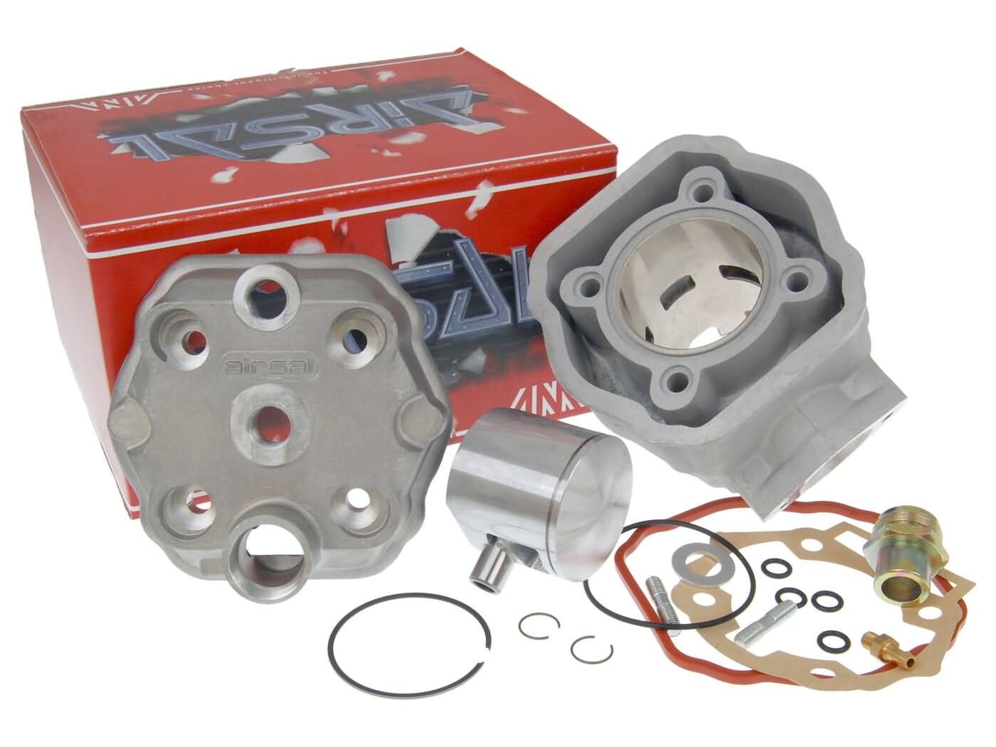 Silindrikomplekt AIRSAL Tech-Piston 78.5cc 50mm Piaggio / Derbi D50B0 mootorile