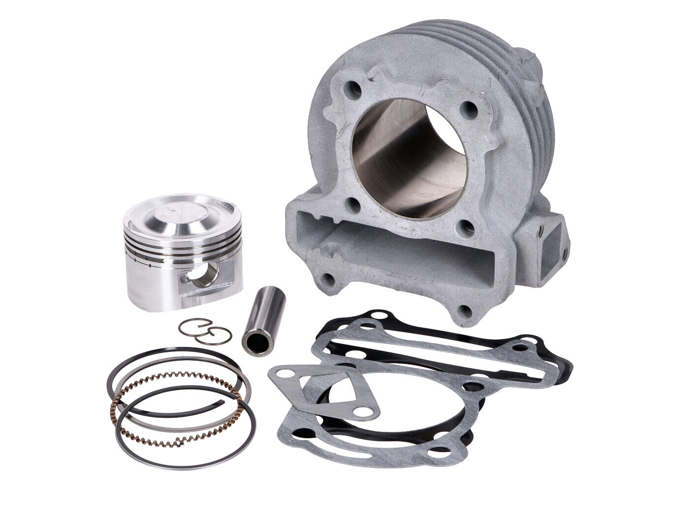 Silindrikomplekt Airsal Sport - 80cc - 139QMB, GY6 50cc, Kymco 50 4-taktiline
