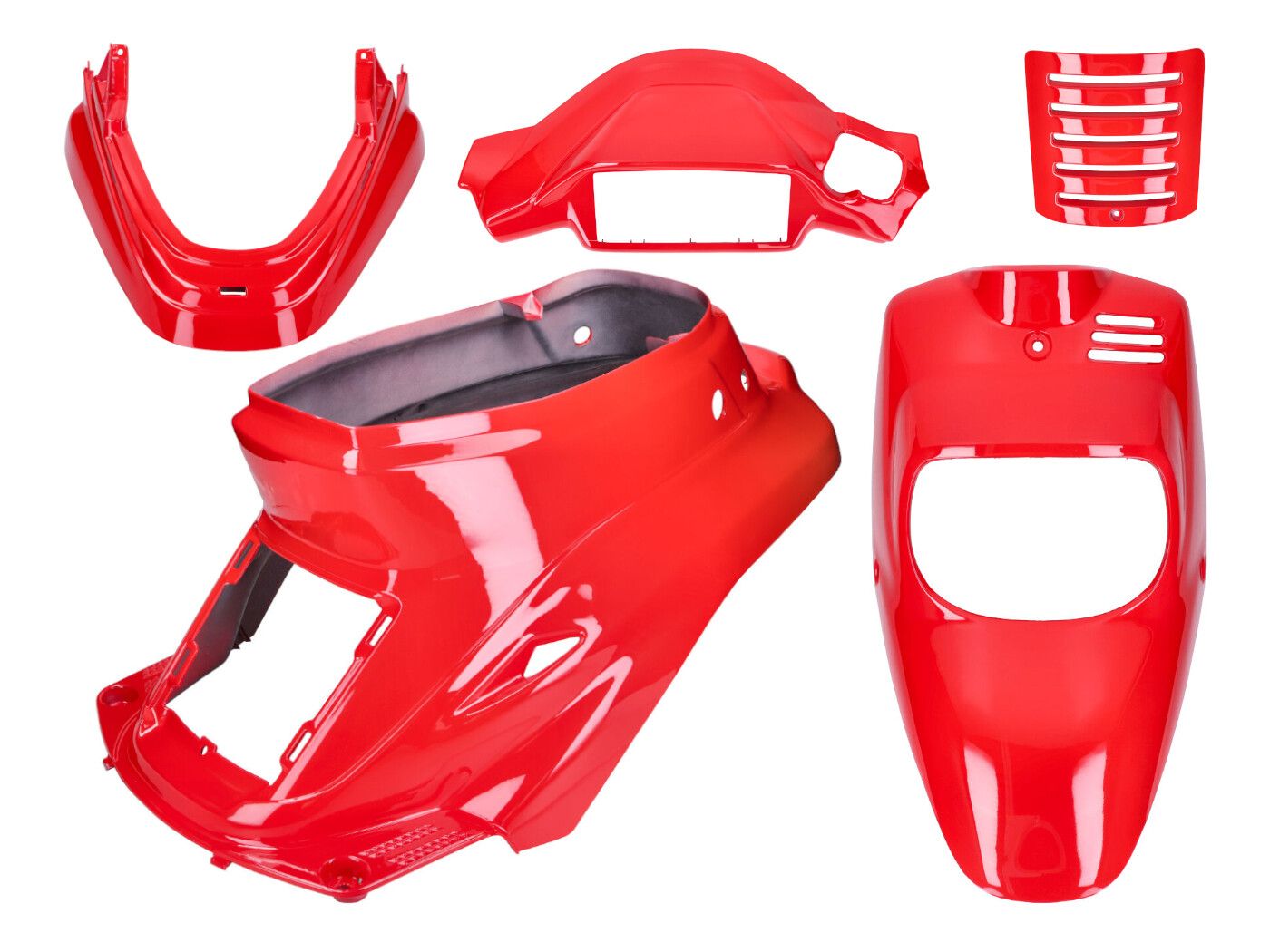 TNT kattekomplekt punane 5-osaline MBK Booster