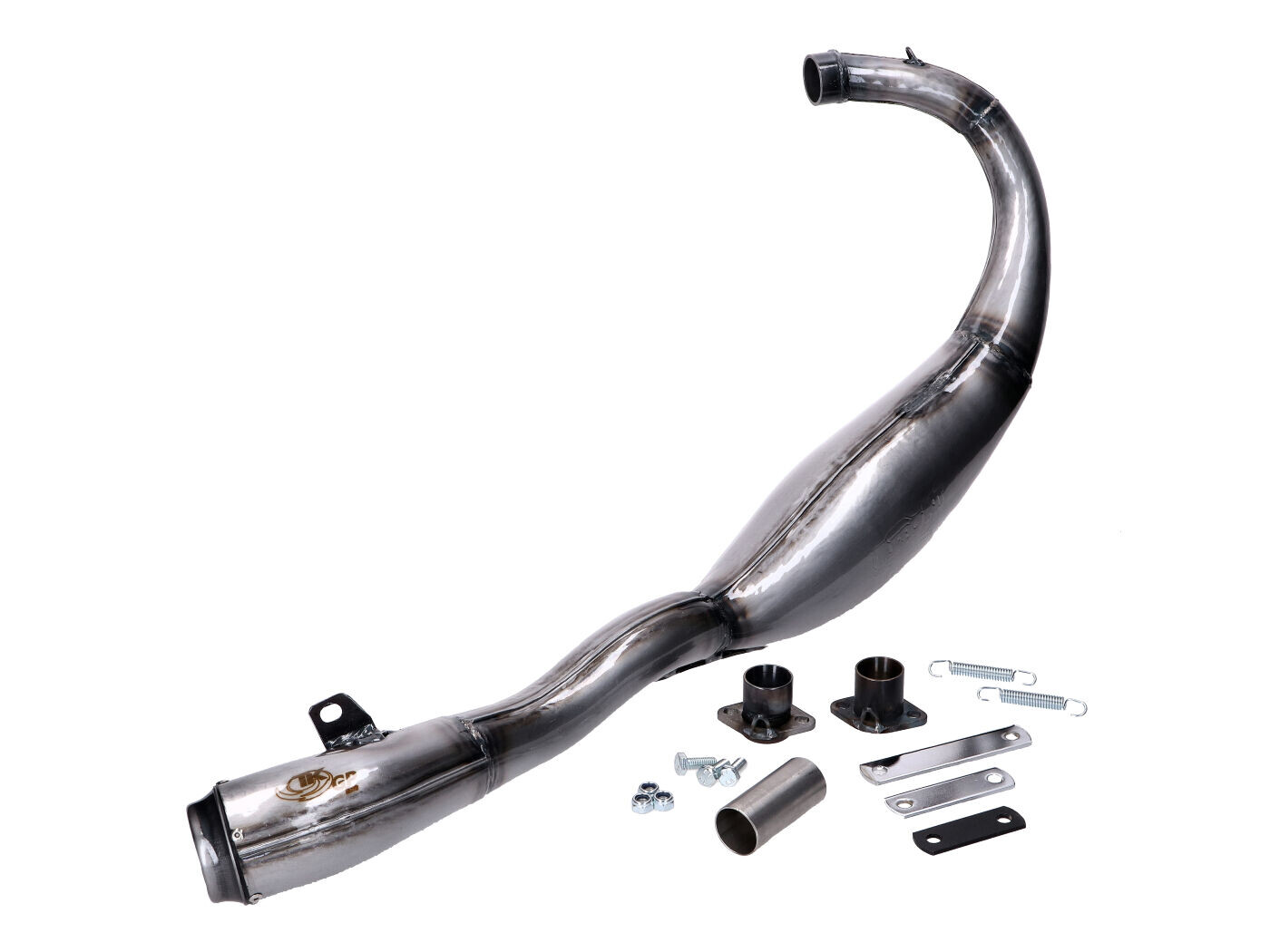 Väljalaskesüsteem TURBO KIT GP 80 võidusõidu manuaalmopole EBE, EBS, D50B 2T 2010-2016