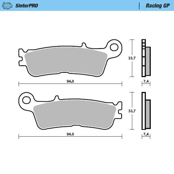MM BRAKEPAD 099822