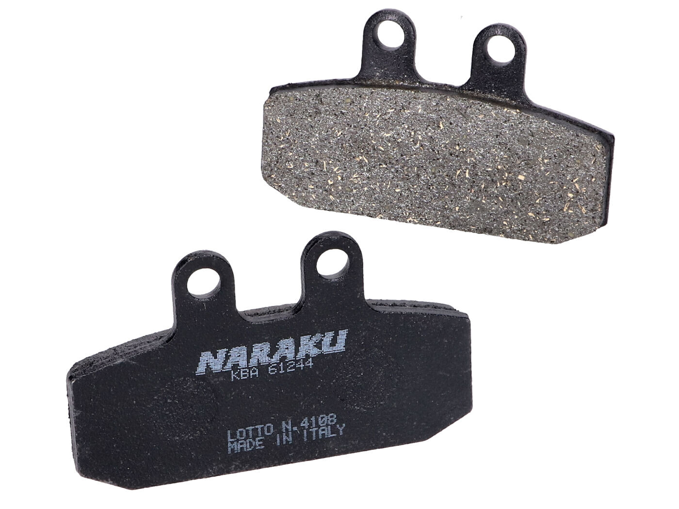 Naraku piduriklotsid orgaanilised Aprilia, Honda, Derbi, Malaguti