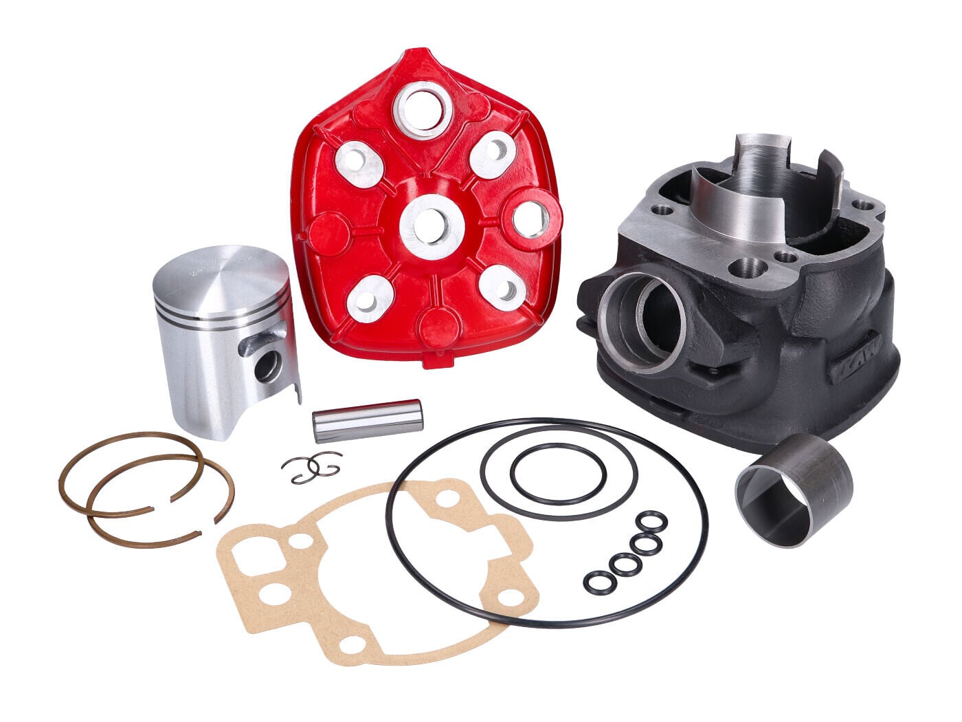 cylinder kit MVT Iron Max 75cc for Minarelli AM6