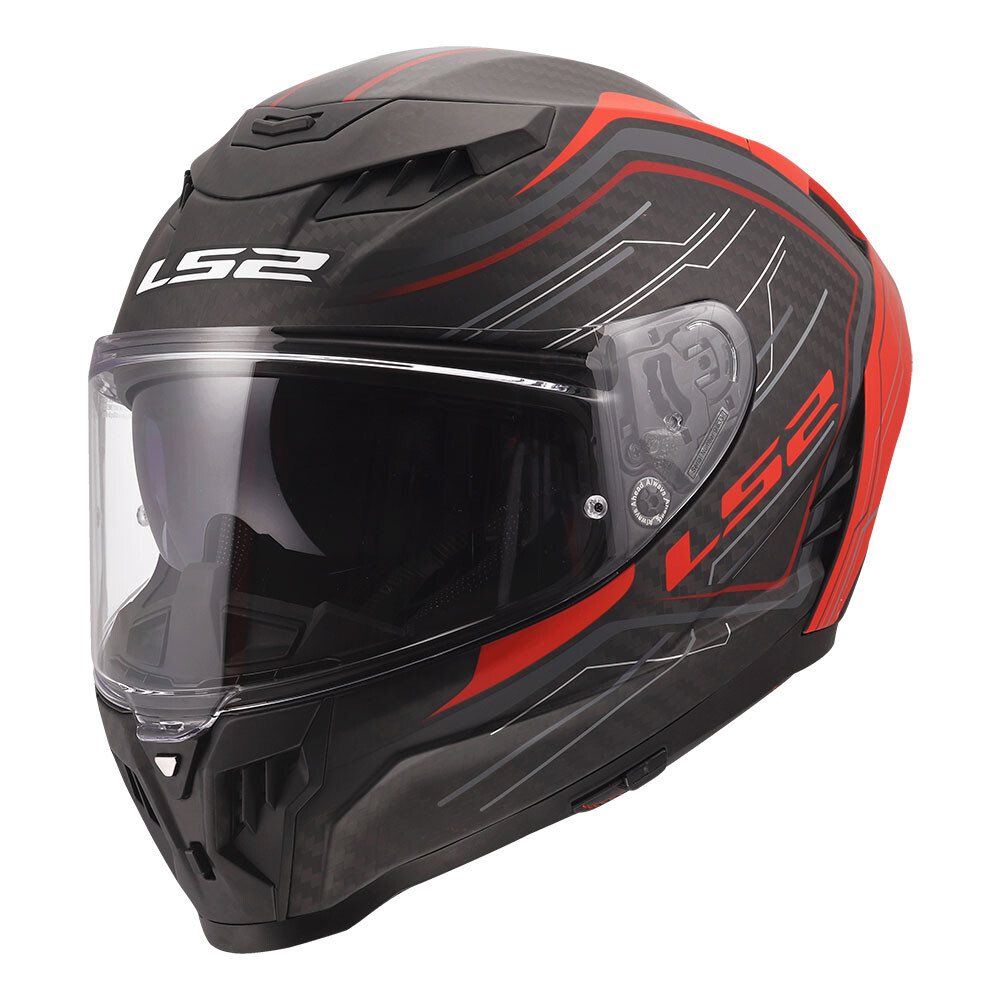 LS2 FF807 DRAGON SUBIC Helmet - XXL, Red