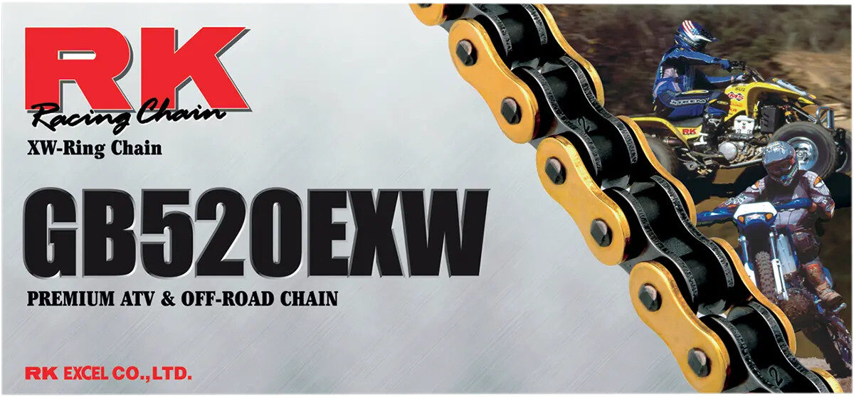 CHAIN X-RING 520X114 GOLD