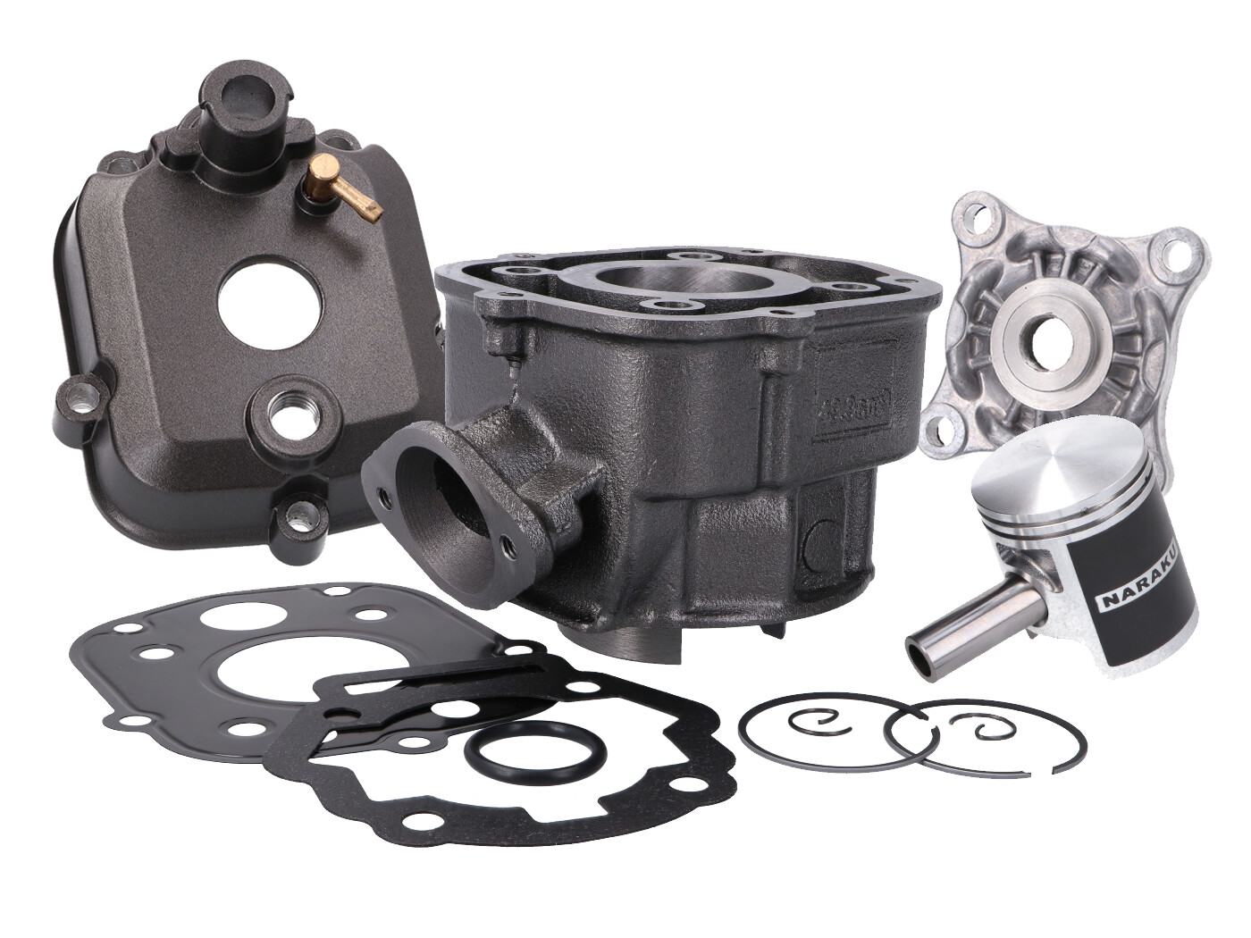 Naraku silindri komplekt 50cc koos silindri peaga Derbi Senda, Aprilia RX/SX, RS4, Gilera RCR/SMT D50B0 E4 2018-