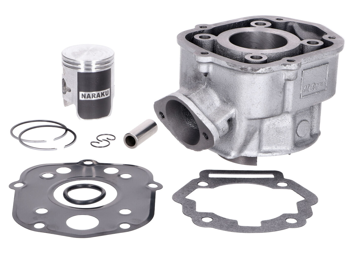 Silindrikomplekt NARAKU Eco Version 50cc Piaggio / Derbi D50B0 Euro 3 mootorile